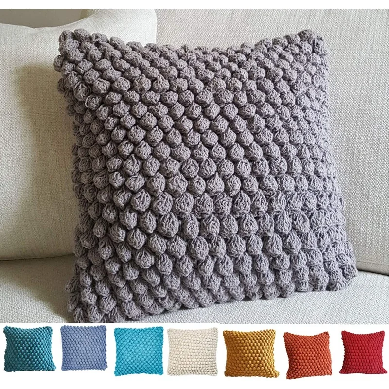 AANNY Design Orbit Ball 18-inch Cotton Decorative Throw Pillow