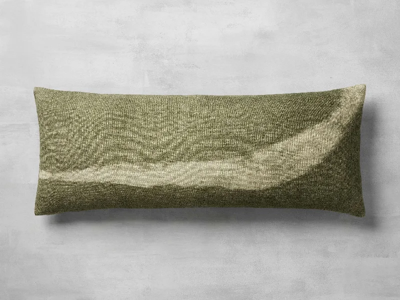 Arliss Lumbar Pillow in Basil