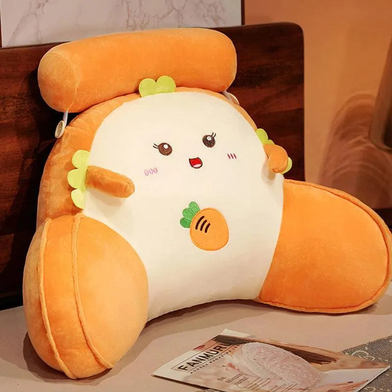 Cute Backrest Chair Pillow