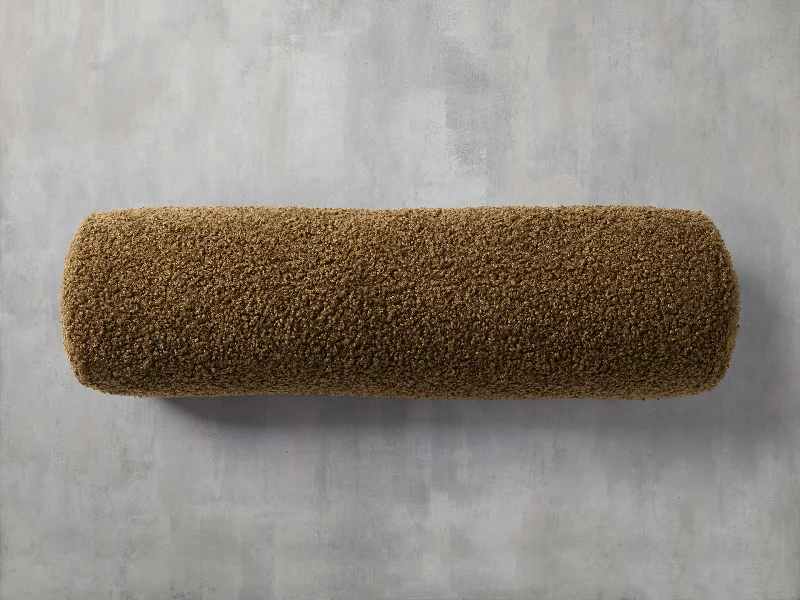 Faux Sherpa Bolster Pillow