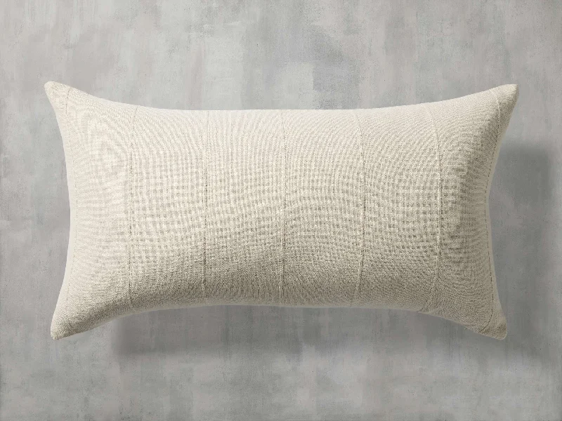 Linen Lumbar Pillow Cover