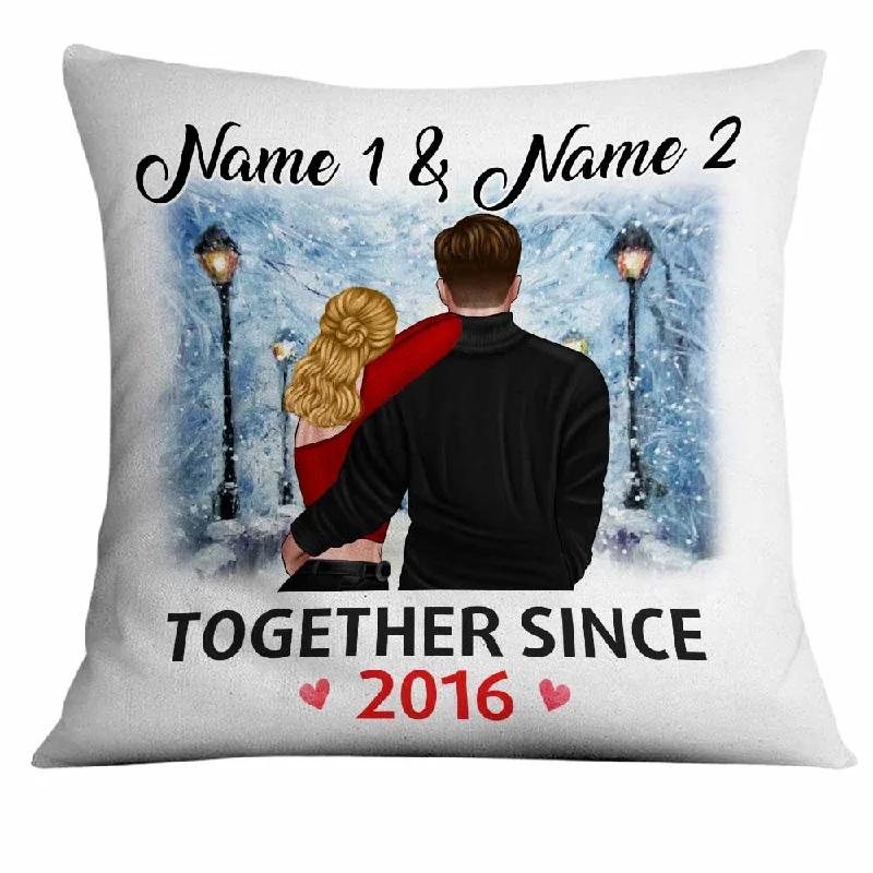 Personalized Couple Together Since Pillow NB31 95O34