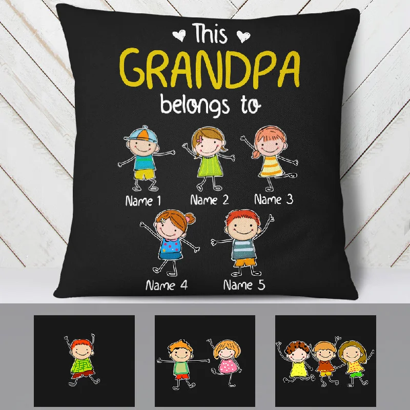 Personalized Dad Grandpa   Pillow MY111 81O34