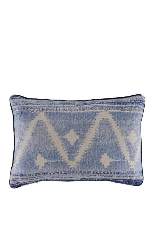 Zigzag Cushion with Velvet Piping | Andrew Martin Babylon