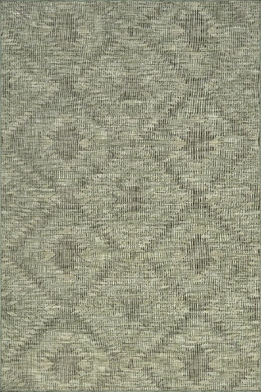 Alva Diamond Washable Rug | Sage Green