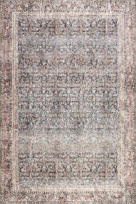 Artemis Vintage Medallion Rug | Blue