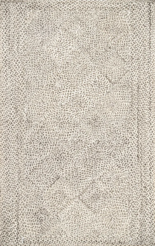 Celestine Jute Trellis Rug | Light Beige