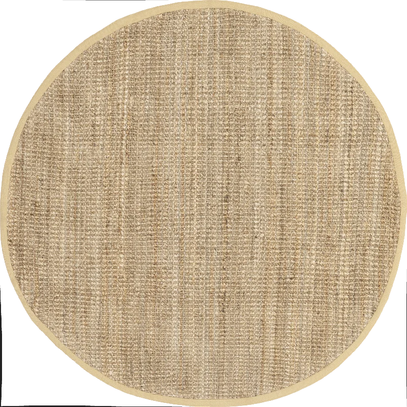 Chunky Jute Tasseled Rug | Natural