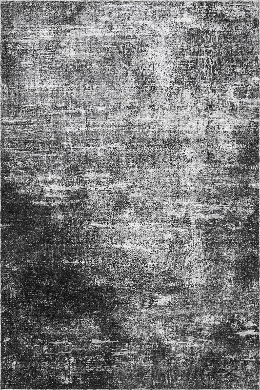 Deloris Faded Washable Rug | Charcoal