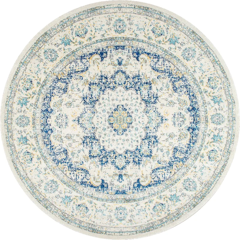 Distressed Persian Rug | Blue