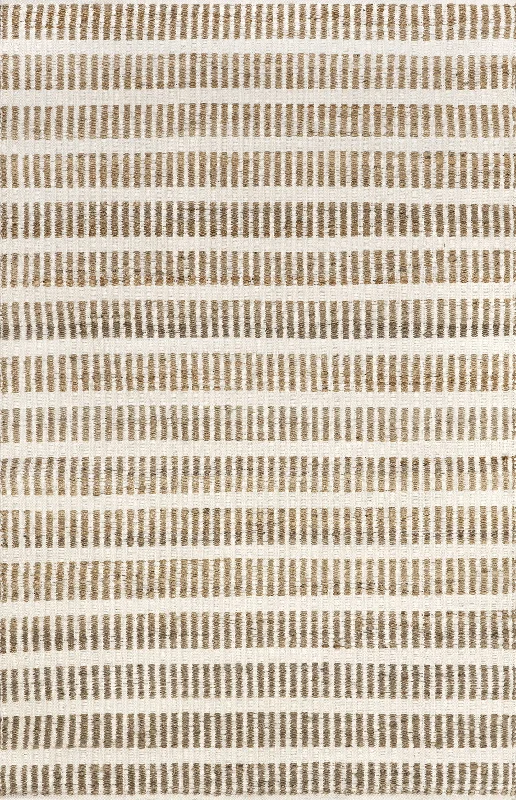 Elle Striped Jute Rug | Natural