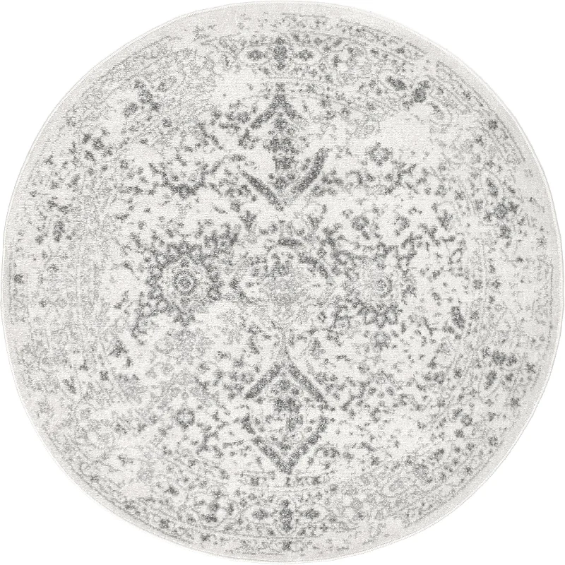 Floral Ornament Rug | Ivory