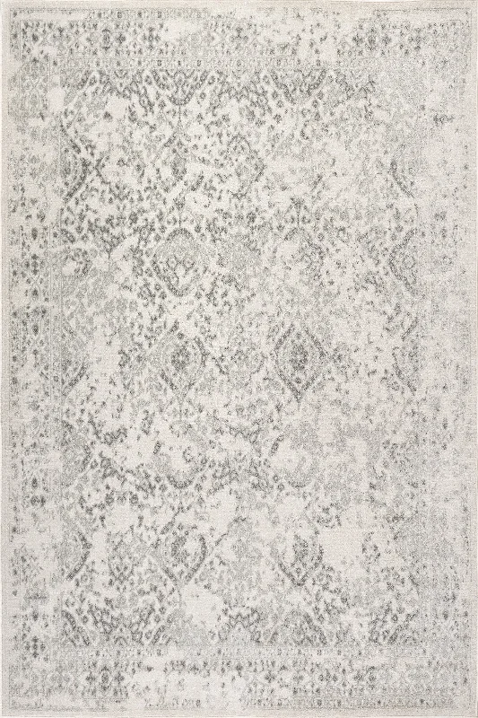 Floral Ornament Rug | Ivory