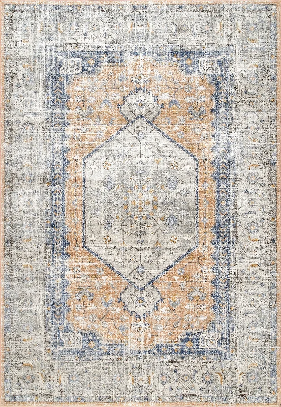 Florid Dreams Rug | Peach