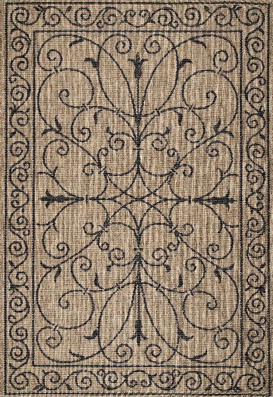 Indoor/Outdoor Krem Rug | Brown