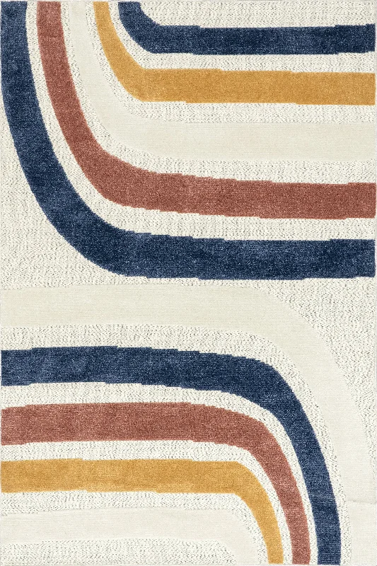 Rava Metropolitan Indoor/Outdoor Rug | Blue Multicolor