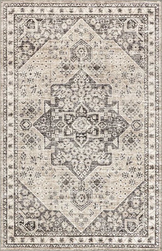 Sadira Spill Proof Washable Rug | Taupe