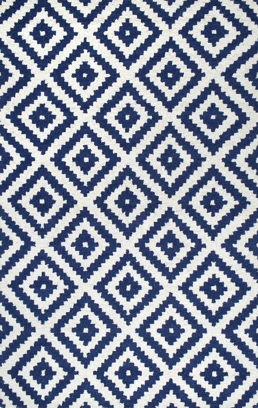 Scandinavia Diamond Rug | Navy