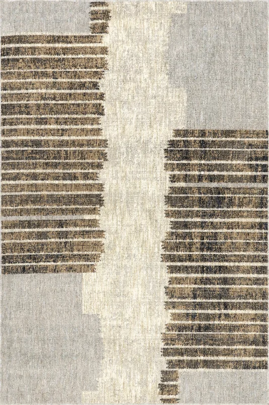 Shiloh Abstract Rug | Light Brown