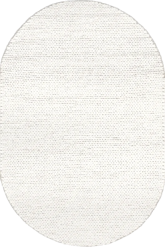 Softest Knit Wool Rug | Off White