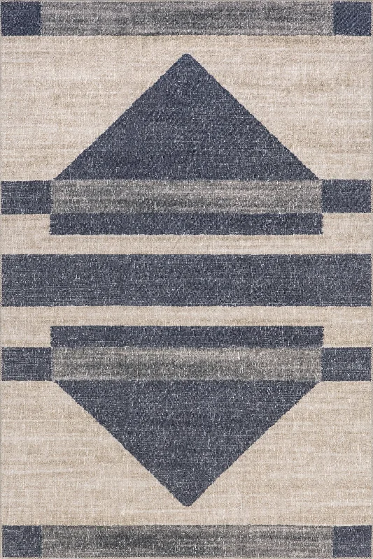 Tribeca Washable Rug | Blue