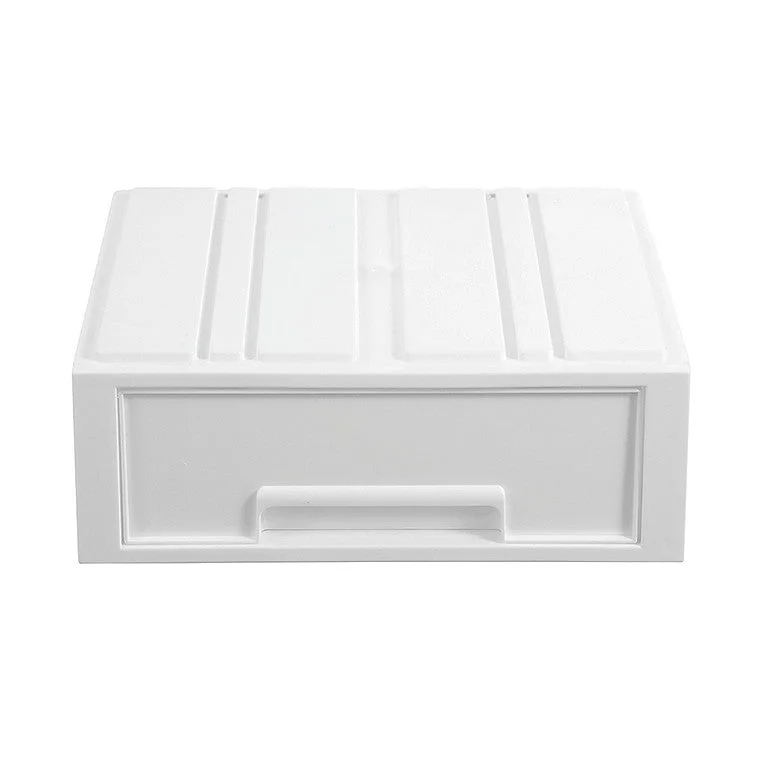 White Stacking Drawer, Medium