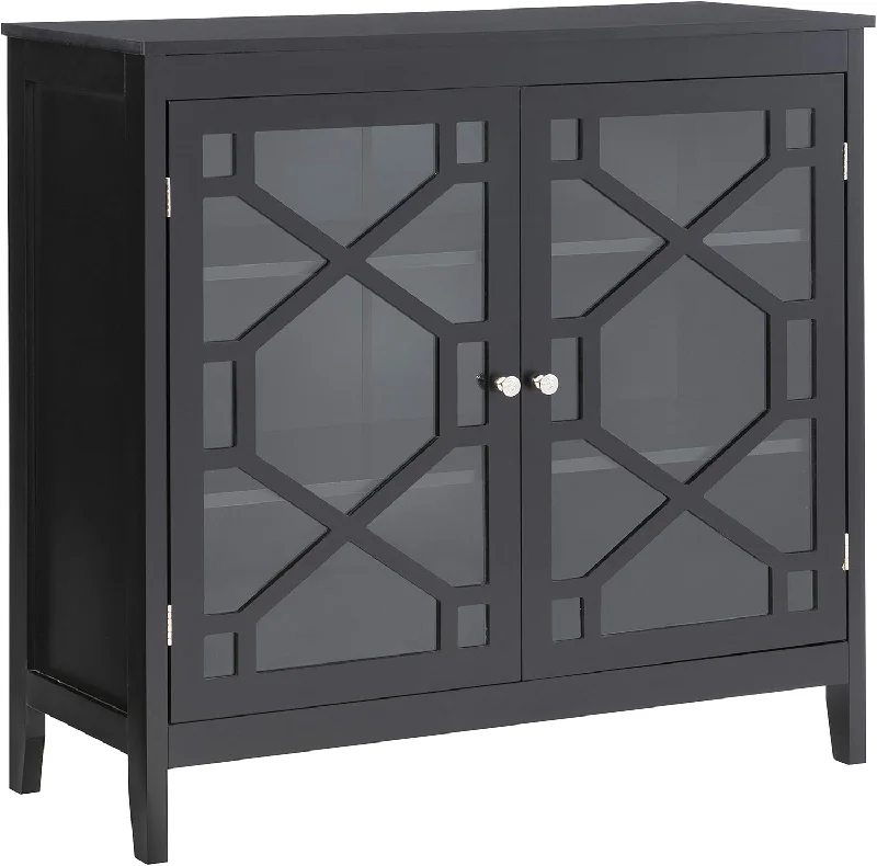 Linon Cabinet, Black - $125