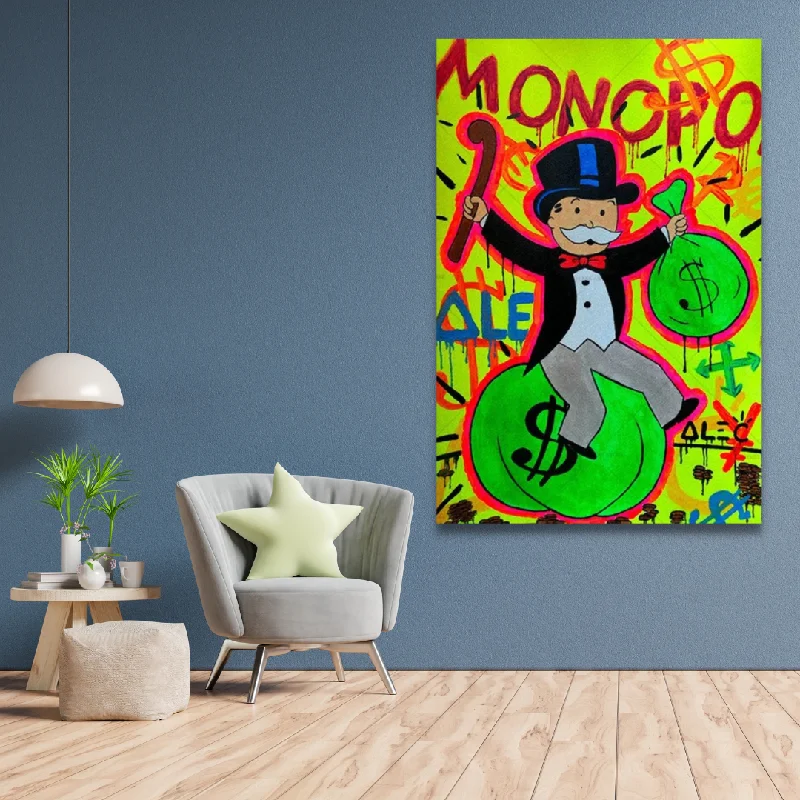 Alec Monopoly Man Money Bags: Exclusive Artistic Prints