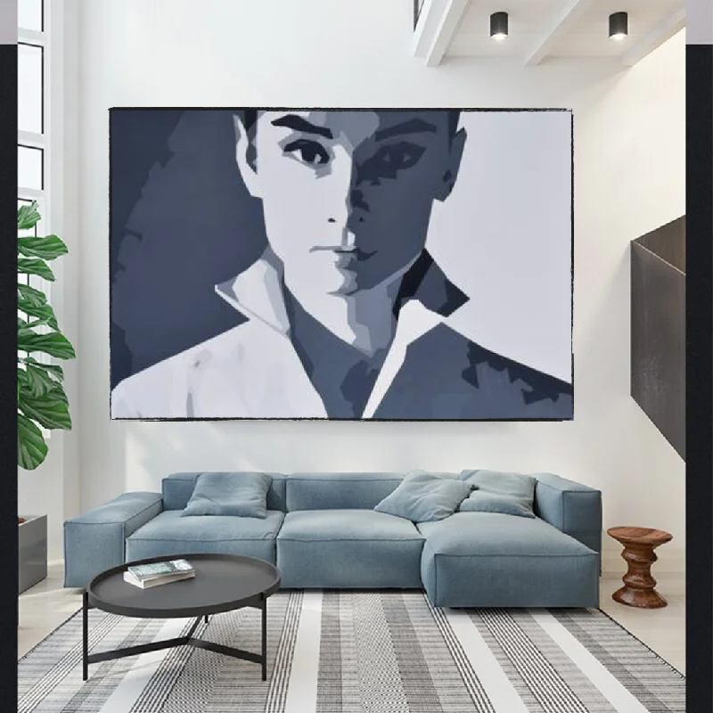 Audrey Hepburn Canvas Art - Exquisite Masterpiece