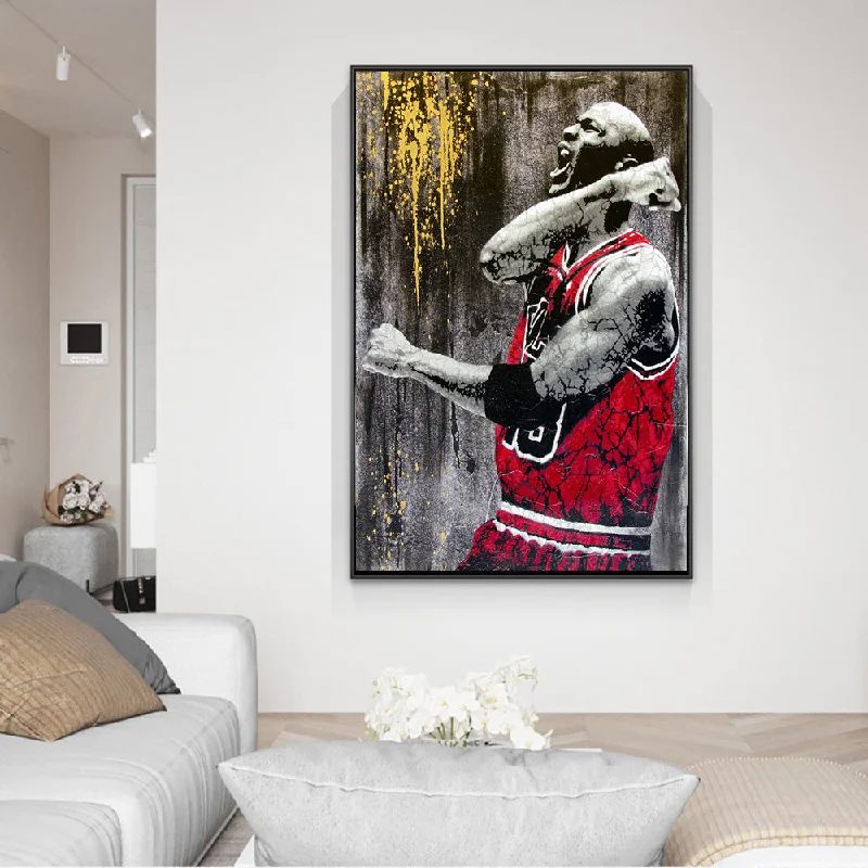 Authentic NBA Jordan Canvas Art - Custom Basketball Prints