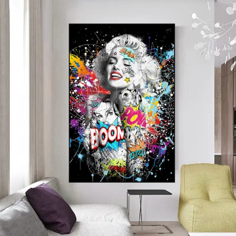 Boom Marilyn Poster - For All Music Lovers