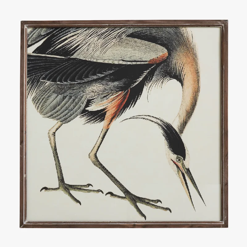 Crane Framed Art Print