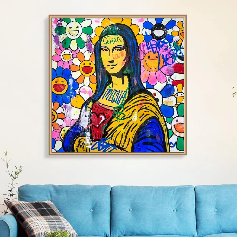 Mona Lisa Queen Wall Art: Exquisite Décor & Timeless Beauty