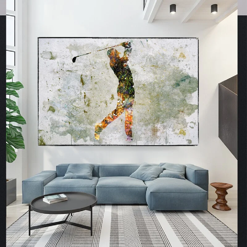 Tiger Woods Canvas Wall Art: Uniquely Captivating Décor