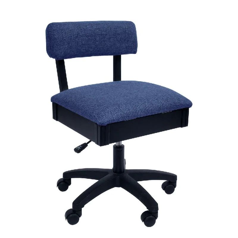 Arrow Duchess Blue Hydraulic Sewing Chair (H8130)