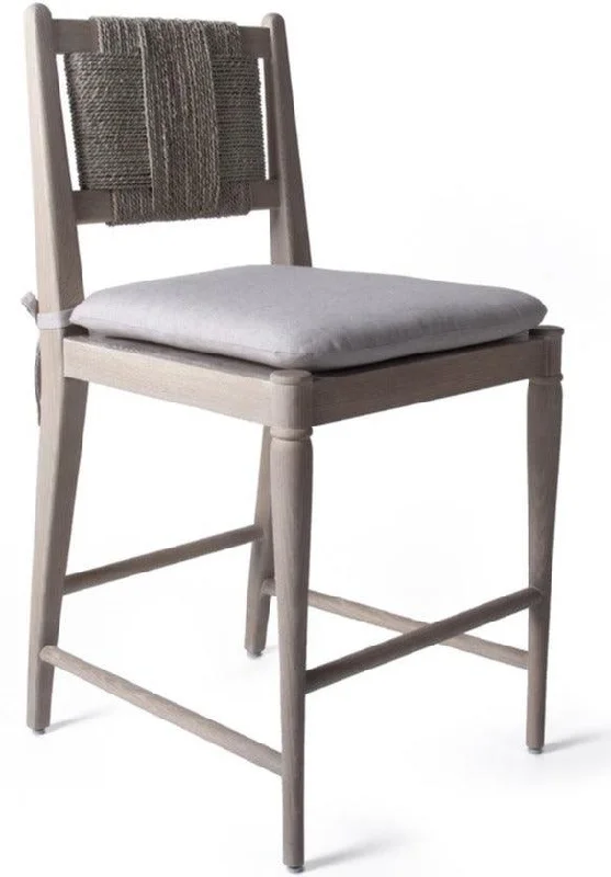 Cadiz Rush Back Counter Stool