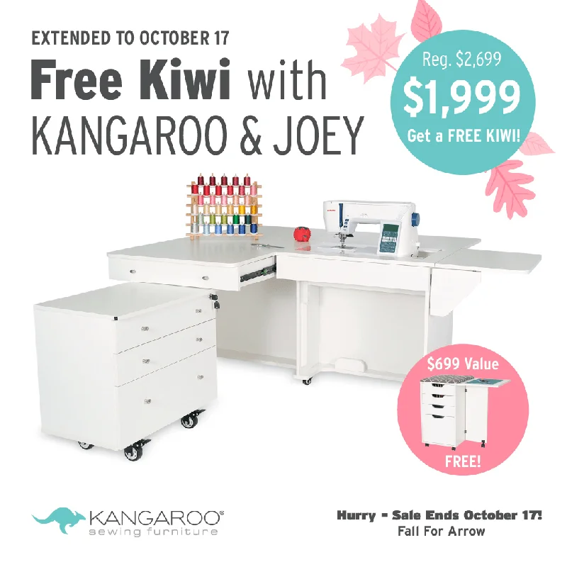 Kangaroo & Joey II Sewing Cabinet