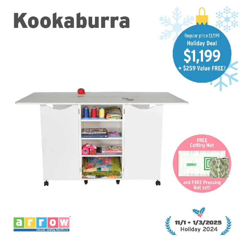 Kangaroo Kookaburra Cutting & Storage Table