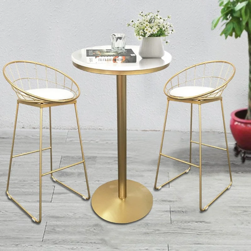 Modern Bar Stool High Chair Bar Chair Gold Stool Modern Dining Chair