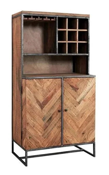 Parquet Bar Cabinet