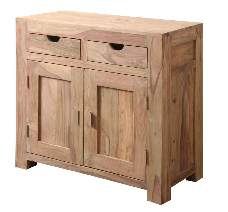 Sheesham 2 Dwr 2 Dr Sideboard