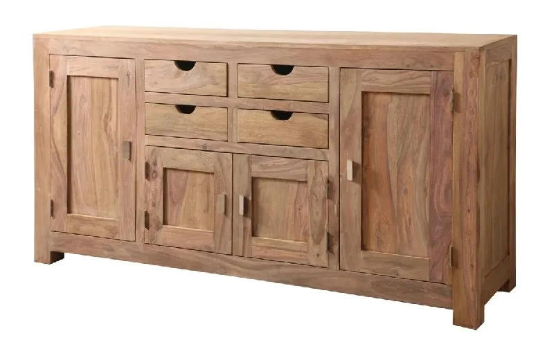 Sheesham 4Dwr 4Dr Sideboard