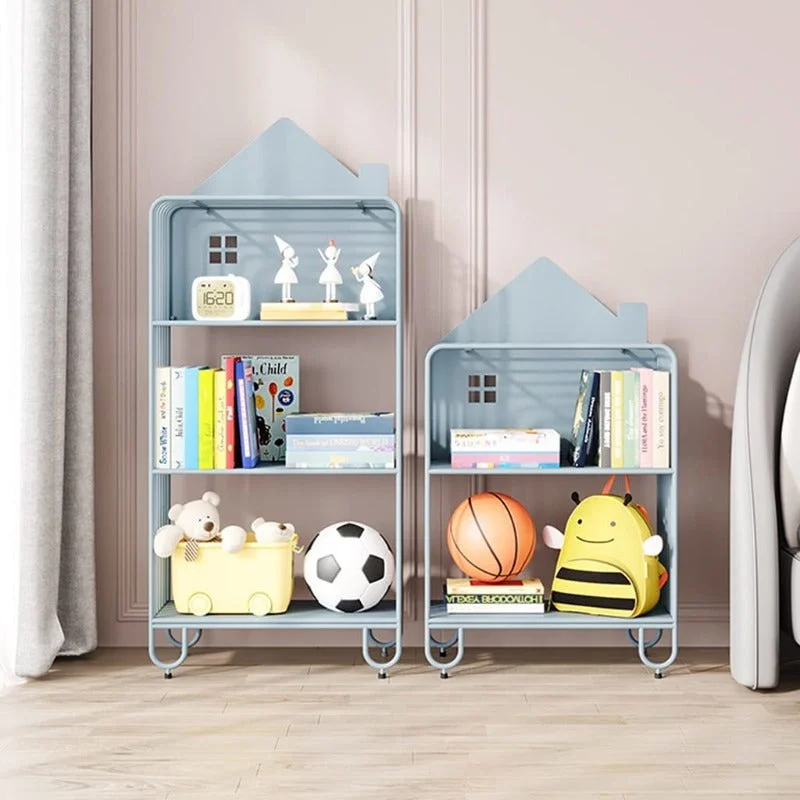 Sisi House Bookcase Kids Organizer Rack