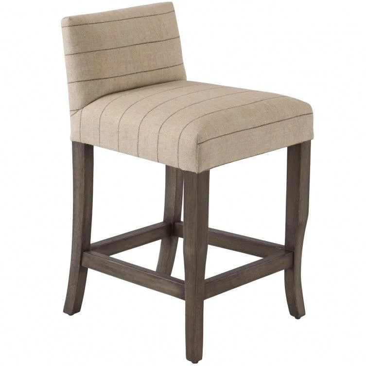 Low Back Upholstered Counter Stool