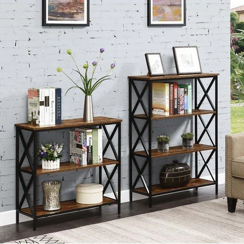 Tucson Concept Bookcase Console Organizer Decor Rack