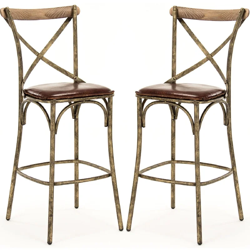 Bronzed Cafe Bar Stools