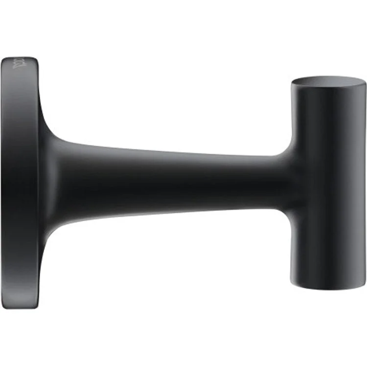 Towel Hook Starck T Black Matte 3 Inch Wall Mount 2 Inch