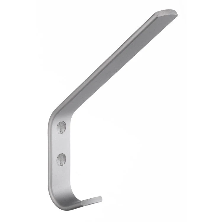 Coat Hook Single Aluminum 5 Inch 1 Inch Wall Mount Aluminum