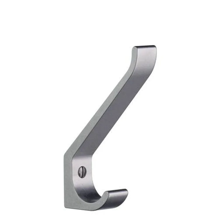 Coat Hook Single Chrome 4 Inch 1-5/8 Inch Wall Mount Metal