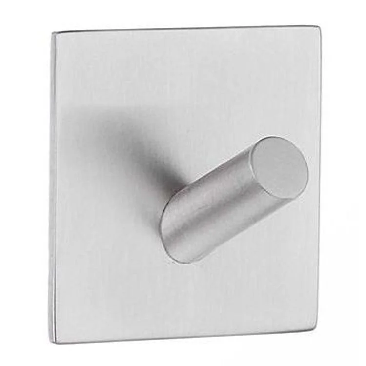 Hook Design Single Brushed Stainless Steel 1-1/4 x 1-3/4 x 1-3/4 Inch 1-1/4 Inch Wall Mount